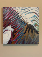 Load image into Gallery viewer, Mountainscape - 12x12" Stretched Canvas Original