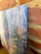 Load image into Gallery viewer, Golden Fire & Ice (Set of 2) - 12x12" Stretched Canvas Originals