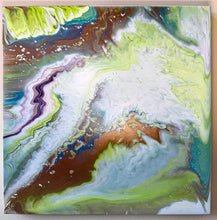 Load image into Gallery viewer, Shining Bronze Pastures - 12x12" Gesso Wood Board Original