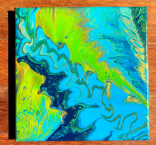 Load image into Gallery viewer, Gold Runs Through - 10x10" Stretched Canvas Original