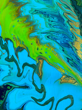 Load image into Gallery viewer, Gold Runs Through - 10x10" Stretched Canvas Original