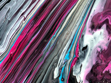 Load image into Gallery viewer, Metallic Galaxy - 11x14" Gesso Primed Wood Board Original