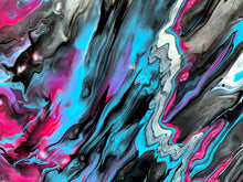 Load image into Gallery viewer, Metallic Galaxy - 11x14" Gesso Primed Wood Board Original