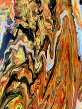 Load image into Gallery viewer, Flames of Passion - 20x24" Stretched Canvas Original