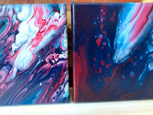 Load image into Gallery viewer, Patriotic Squares (Set of 3) - 4x4" Deep Stretched Canvas Originals