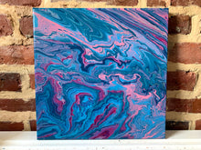 Load image into Gallery viewer, Chaos & Calm (Set of 2) - 12x12" Stretched Canvas Originals