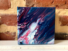 Load image into Gallery viewer, Patriotic Squares (Set of 3) - 4x4" Deep Stretched Canvas Originals