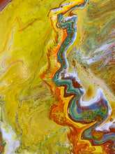 Load image into Gallery viewer, Energetic Bubbles - 11x14" Gesso Wood Board Original