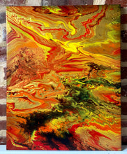 Load image into Gallery viewer, Dancing Fire - 16x20" Stretched Canvas Original