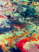 Load image into Gallery viewer, Dancing Fire - 16x20" Stretched Canvas Original