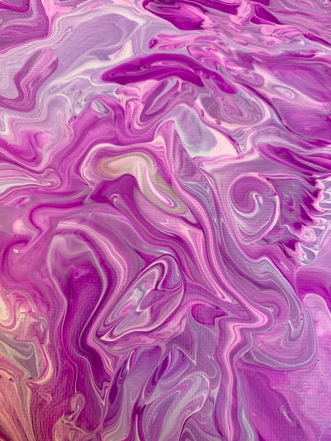Purple & Silver Waves