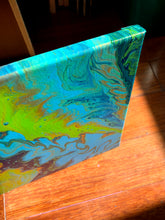 Load image into Gallery viewer, Gold Runs Through - 10x10&quot; Stretched Canvas Original
