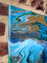 Load image into Gallery viewer, Earth from Space - 11x14&quot; Stretched Canvas Original

