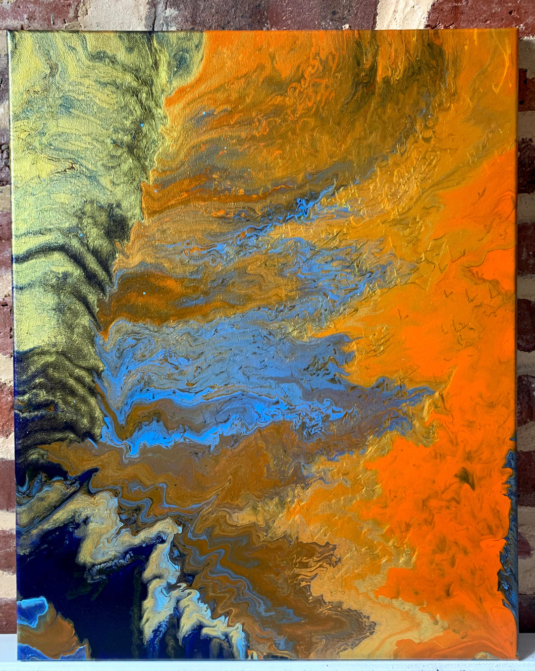 Golden Earth - 16x20